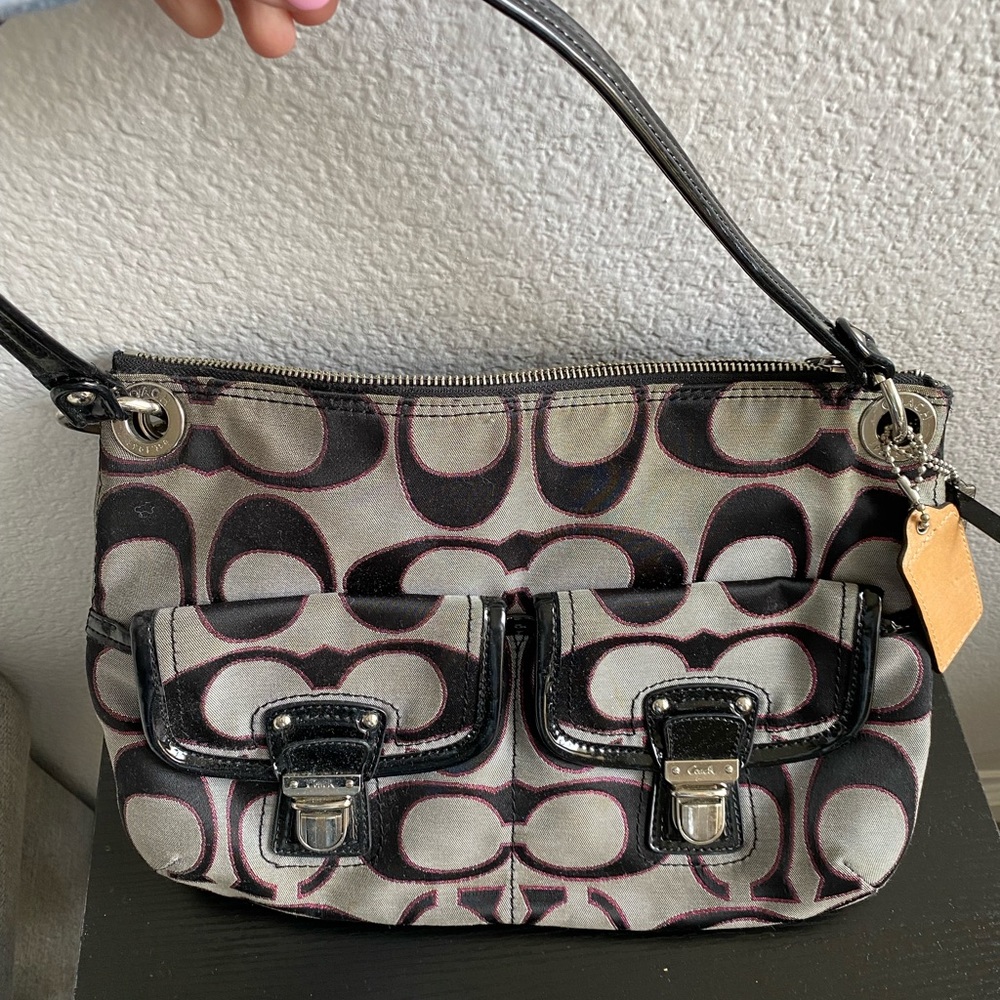 Coach Signature Shoulder Purse